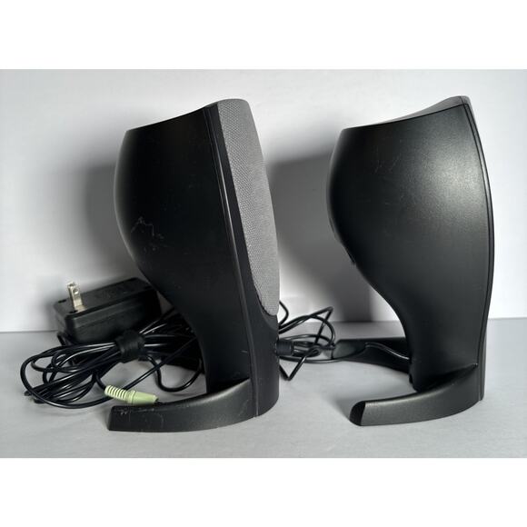 Harman Kardon HK206 Computer Speakers with AC Adapter TESTED-EXCELLENT - Picture 4 of 11